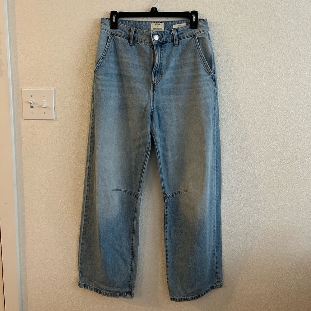 Cotton On Light Blue Barrel Jeans